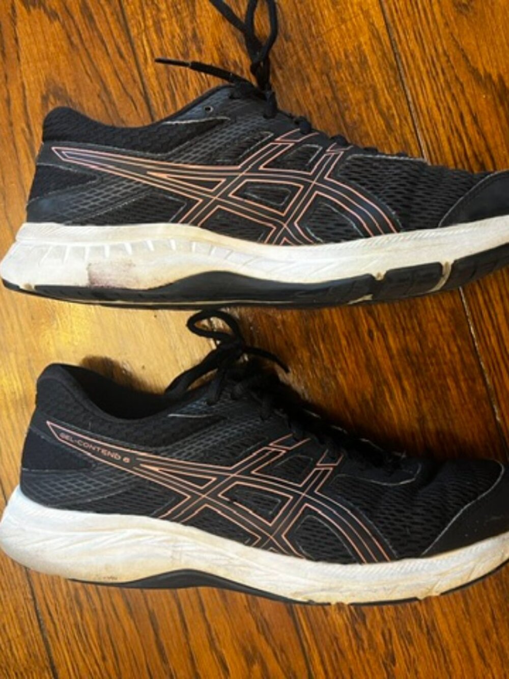Women's Asics Gel-Contend 6 Running Athletic Shoes, Navy, Size 10, Good Con!